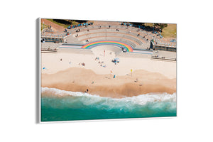 Coogee Beach Rainbow Aerial II - Sydney NSW, Australia