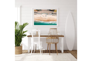 Coogee Beach Rainbow Aerial II - Sydney NSW, Australia