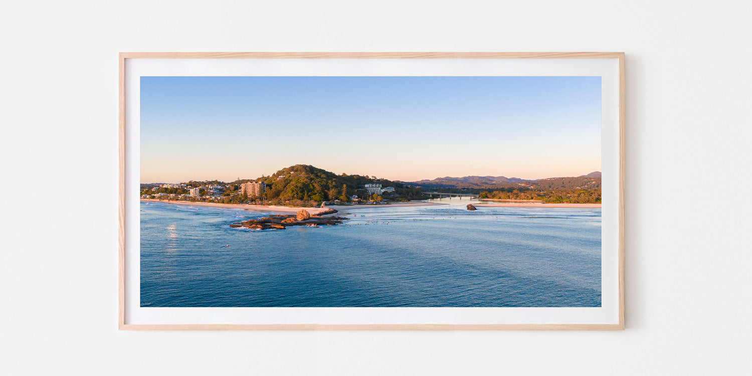 Currumbin Alley Sunrise Pano - Gold Coast, Australia