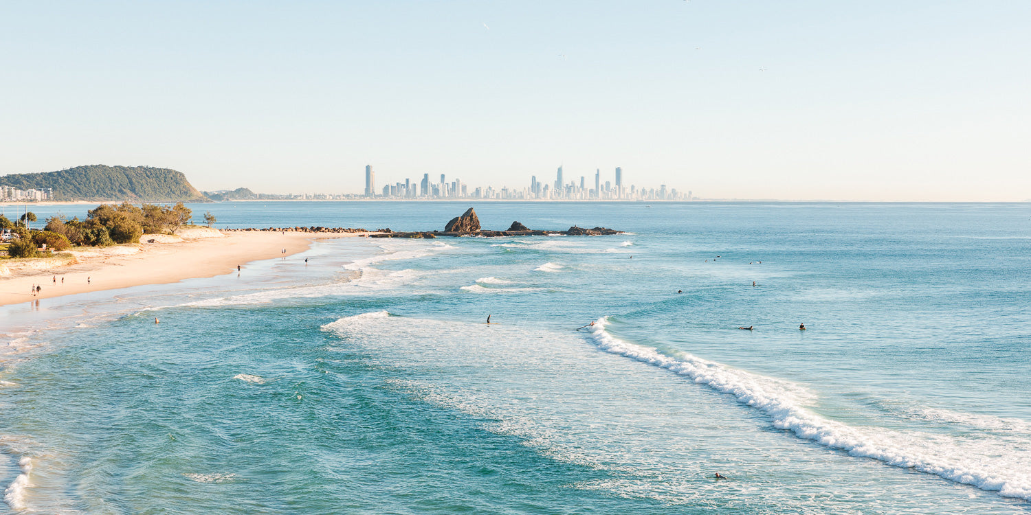 Currumbin Beach Pano #1 - Gold Coast, Australia
