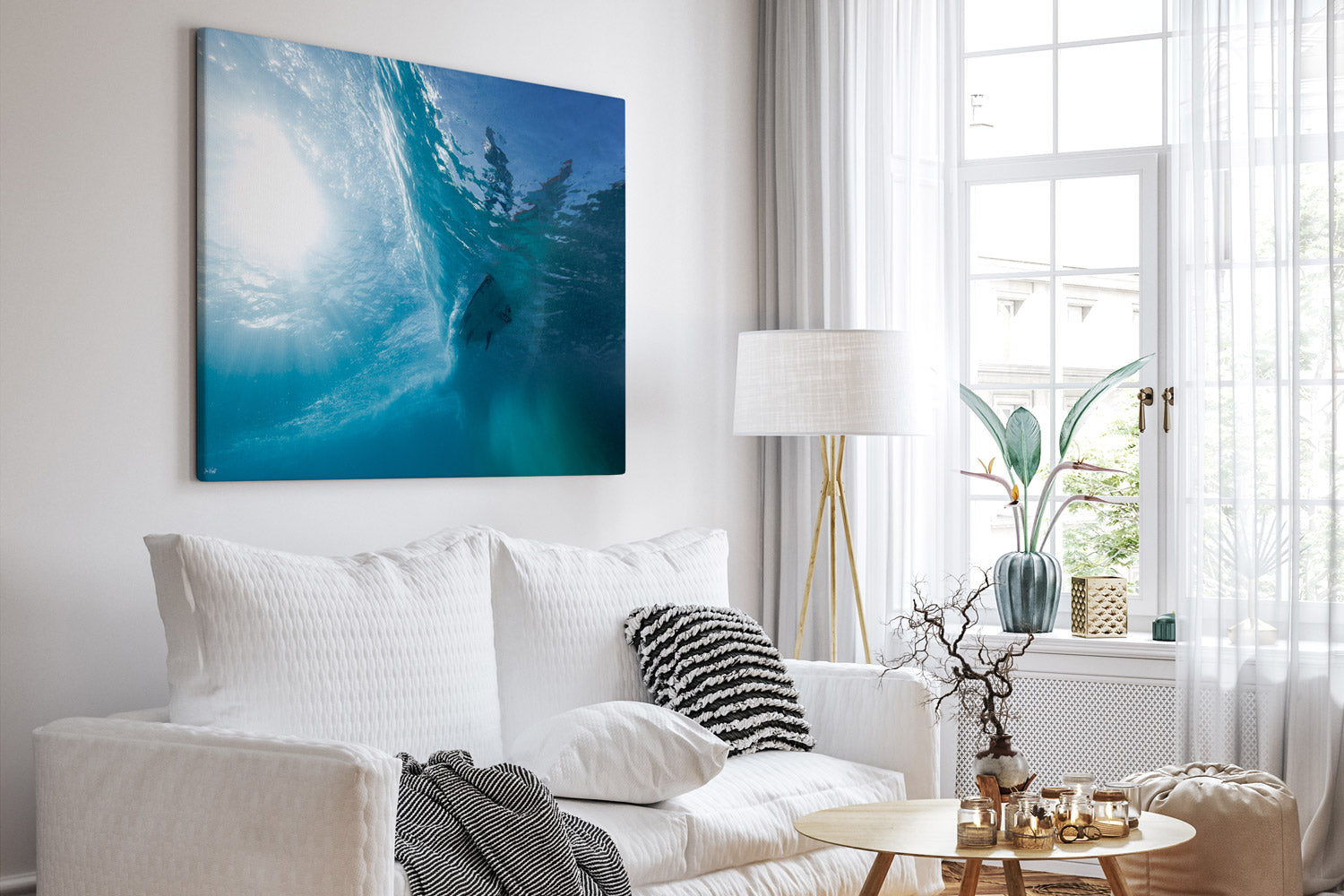 Fish Eye View | Surf Art Collection