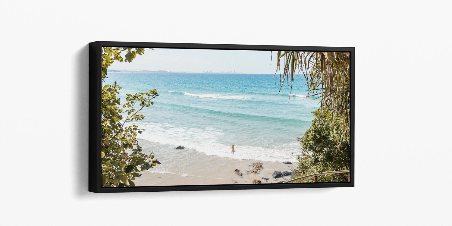 Greenmount Beach Panorama Print Canvas