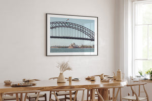 Harbour Bridge Opera House Colour - Sydney, NSW Australia