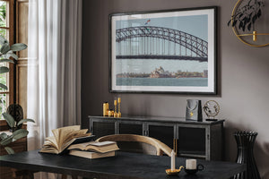 Harbour Bridge Opera House Colour - Sydney, NSW Australia
