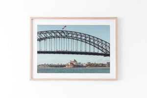 Harbour Bridge Opera House Colour - Sydney, NSW Australia