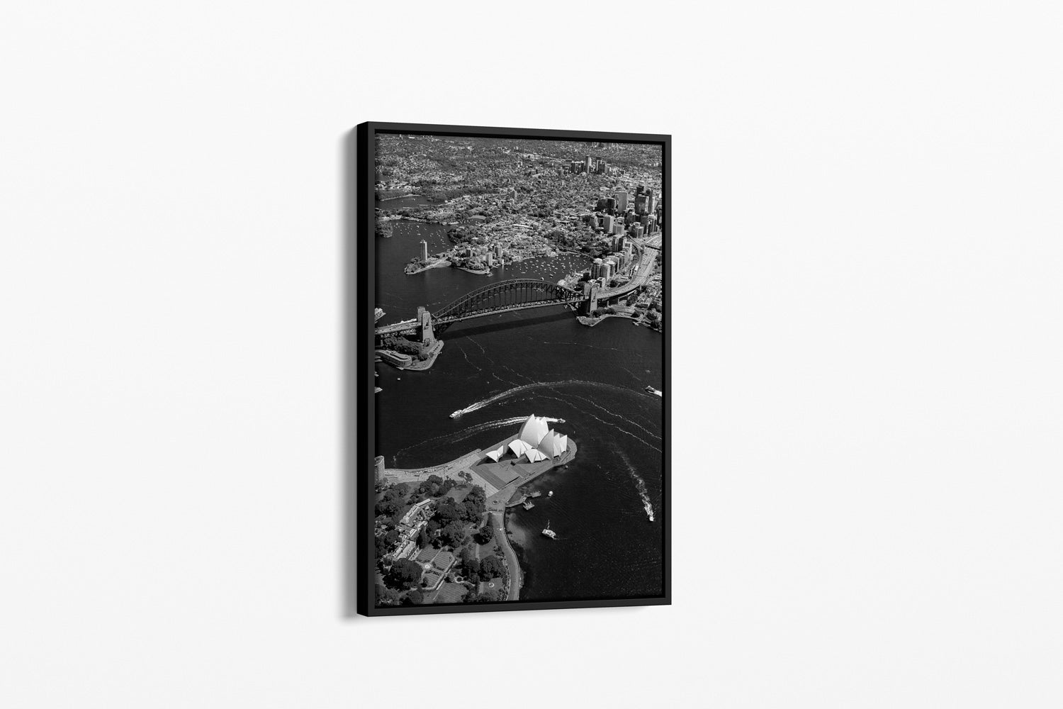 Iconic Sydney Aerial BW - Sydney, NSW Australia