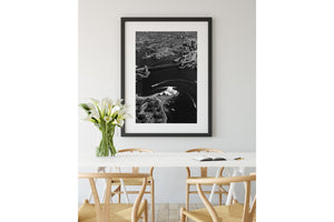 Iconic Sydney Aerial BW - Sydney, NSW Australia