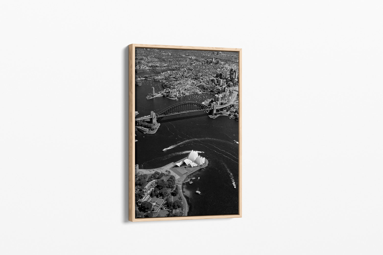 Iconic Sydney Aerial BW - Sydney, NSW Australia