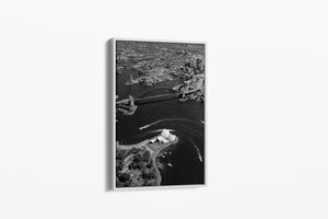 Iconic Sydney Aerial BW - Sydney, NSW Australia