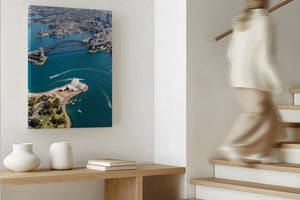 Iconic Sydney Harbour Aerial Colour - Sydney, NSW Australia