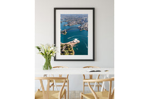 Iconic Sydney Harbour Aerial Colour - Sydney, NSW Australia