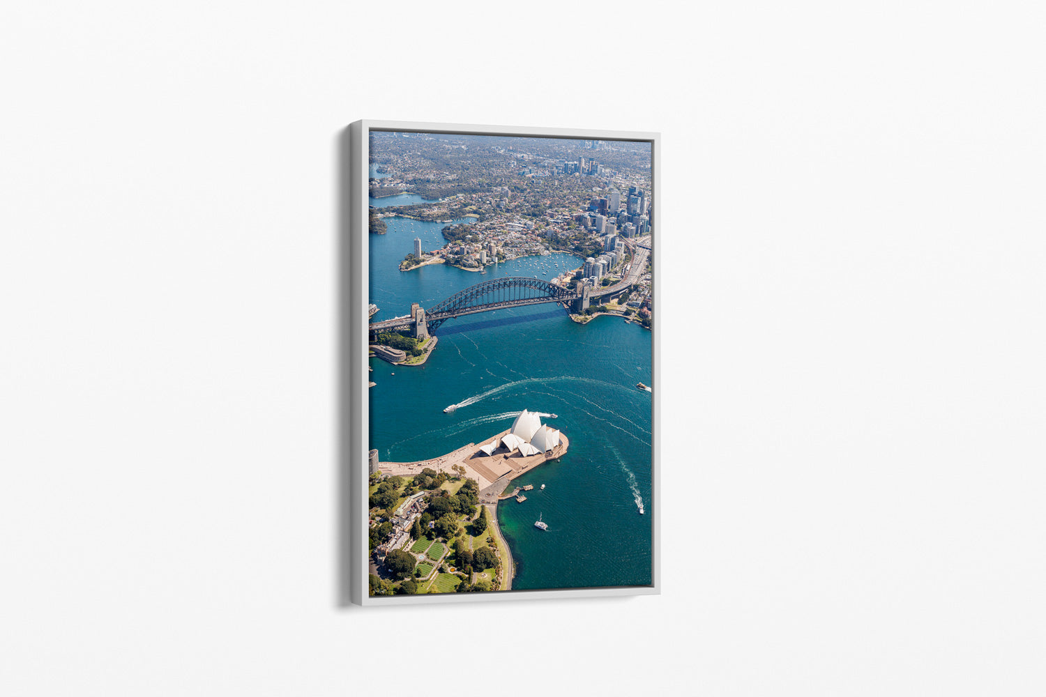 Iconic Sydney Harbour Aerial Colour - Sydney, NSW Australia