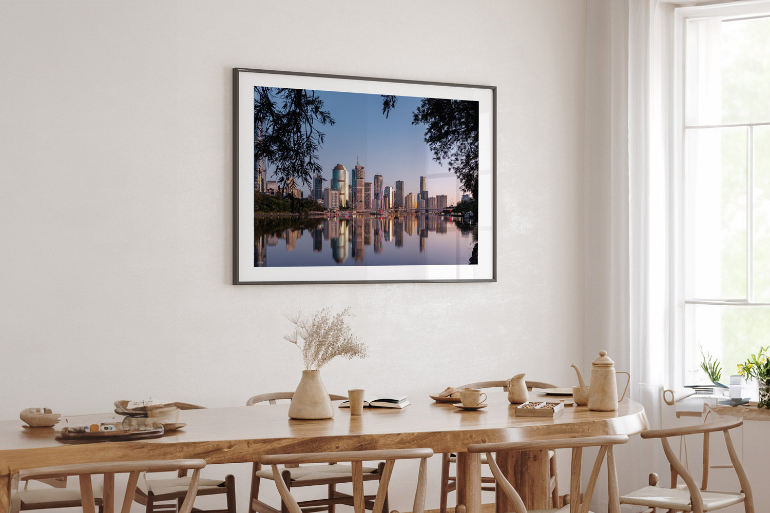 Brisbane City Framed Print
