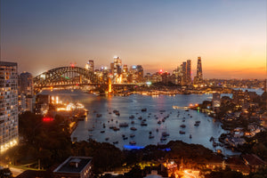 Lavender Bay Sunset - Sydney, NSW Australia