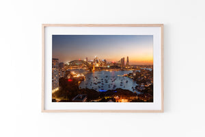 Lavender Bay Sunset - Sydney, NSW Australia