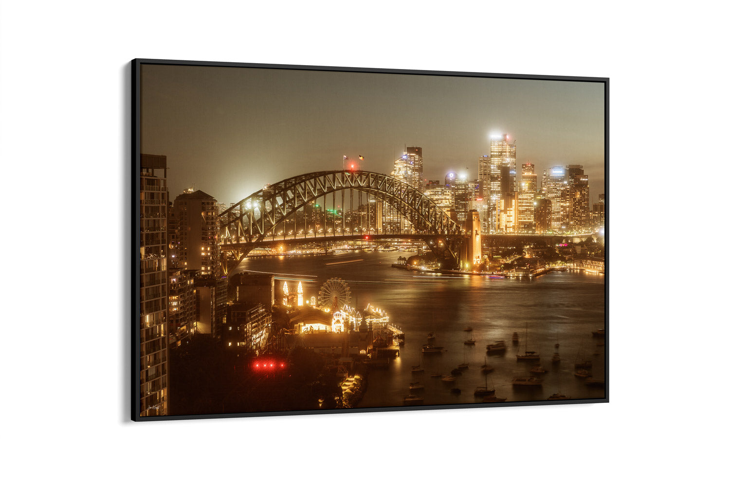 Lavender Bay Night - Sydney, NSW Australia