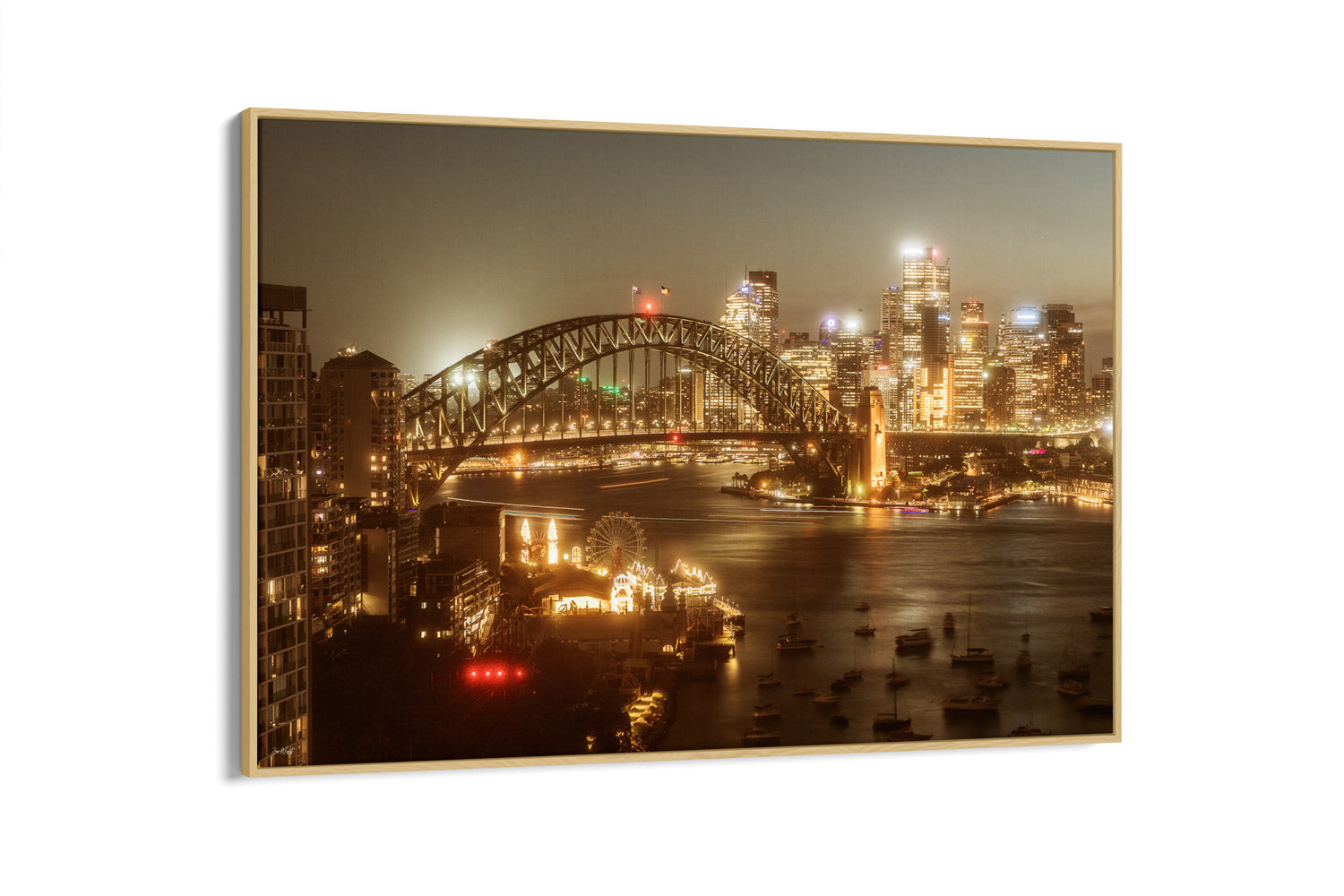 Lavender Bay Night - Sydney, NSW Australia