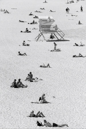 Bondi Beach Lifeguard Tower Print