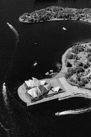 Opera House Aerial Portrait I - Sydney, NSW Australia