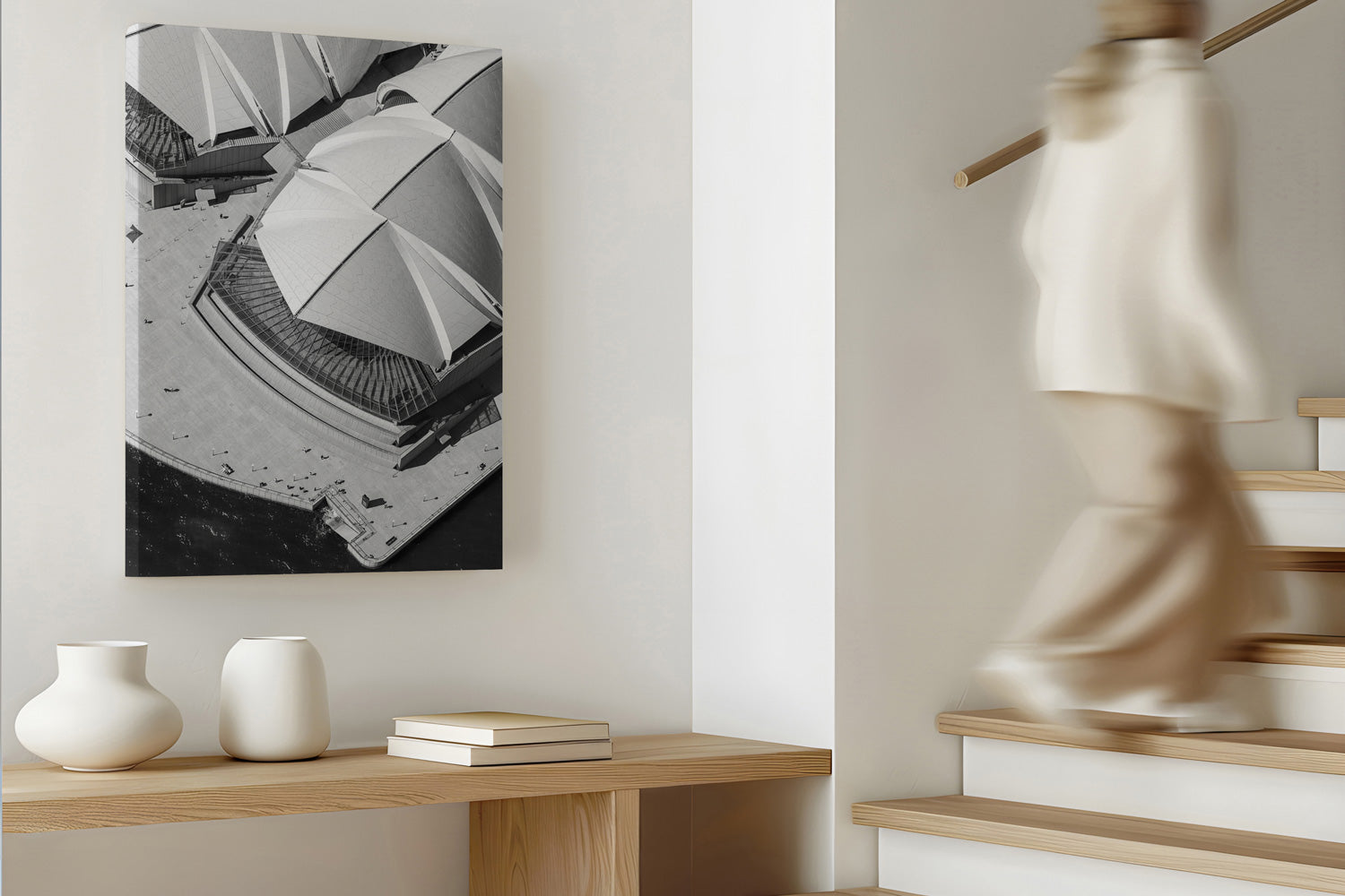 Opera House Aerial BW II - Sydney, NSW Australia