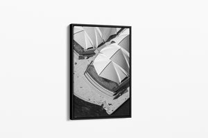 Opera House Aerial BW II - Sydney, NSW Australia