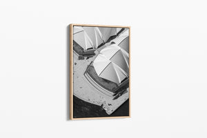 Opera House Aerial BW II - Sydney, NSW Australia