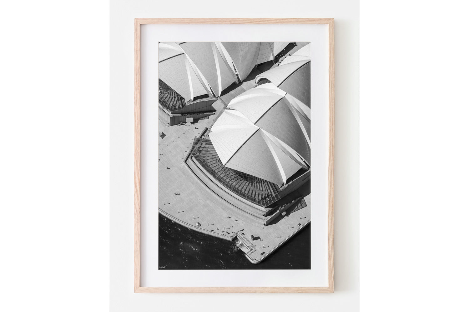 Opera House Aerial BW II - Sydney, NSW Australia