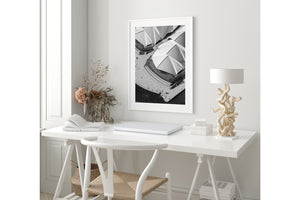 Opera House Aerial BW II - Sydney, NSW Australia