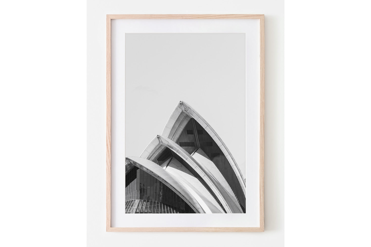 Sydney Opera House Front BW - Sydney, Australia