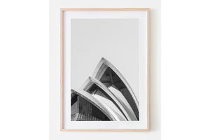 Sydney Opera House Front BW - Sydney, Australia