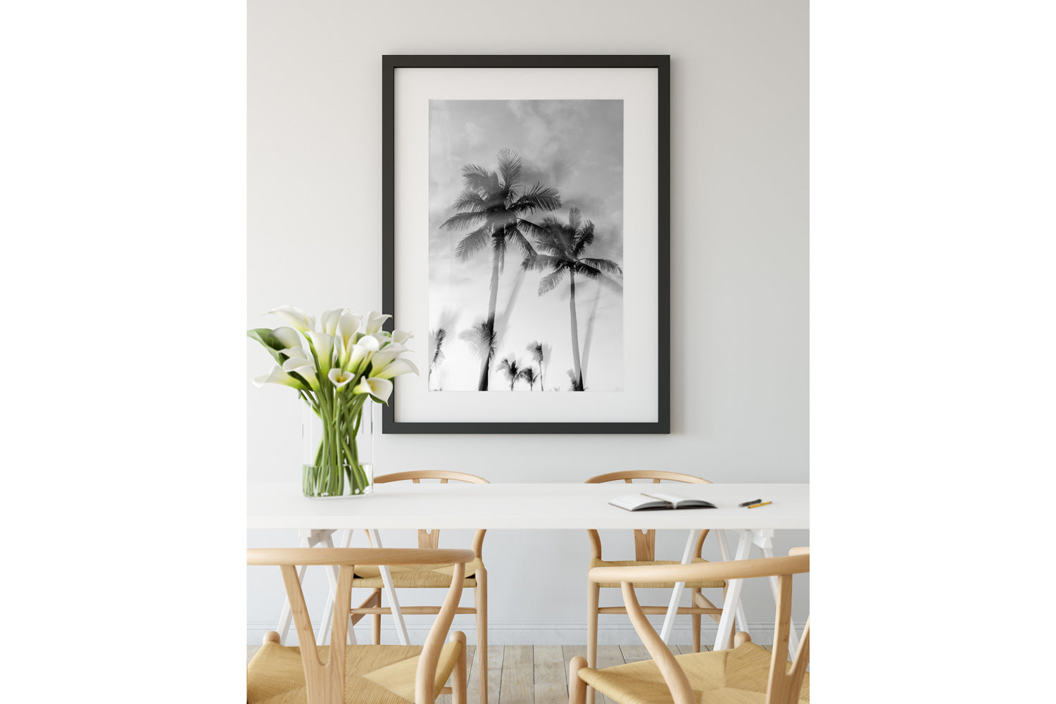Tropic Palms "B&W" - Palms Collection