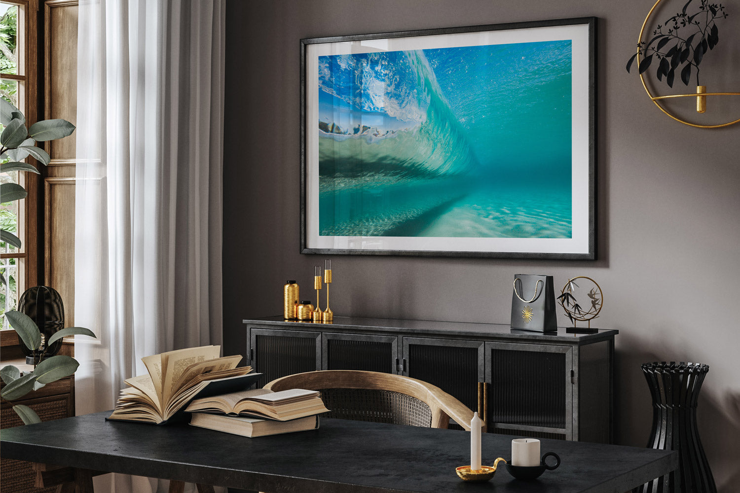 Reflected Cylinder | Ocean Art Collection