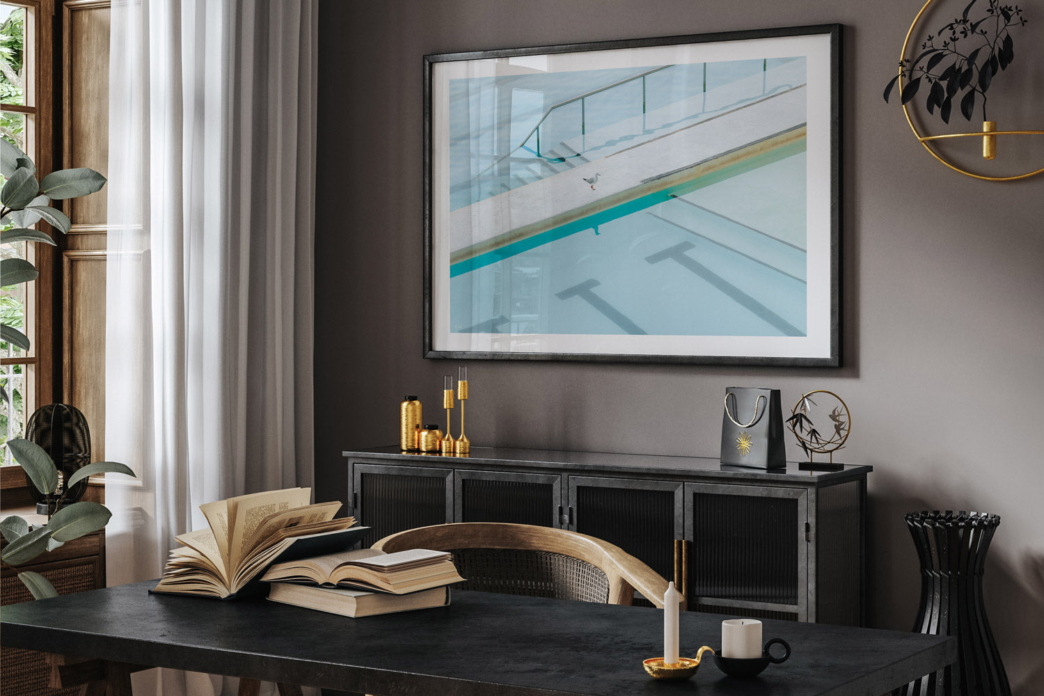 Seagull Reflection - Bondi - NSW, Australia