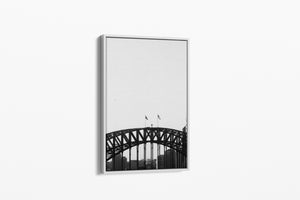 Harbour Bridge Graphic BW, Sydney - NSW Australia
