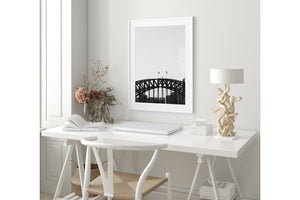 Harbour Bridge Graphic BW, Sydney - NSW Australia