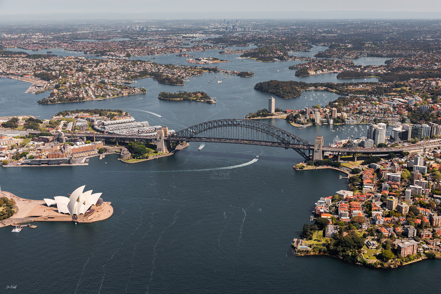 Sydney Harbour Aerial ii - Sydney, NSW Australia