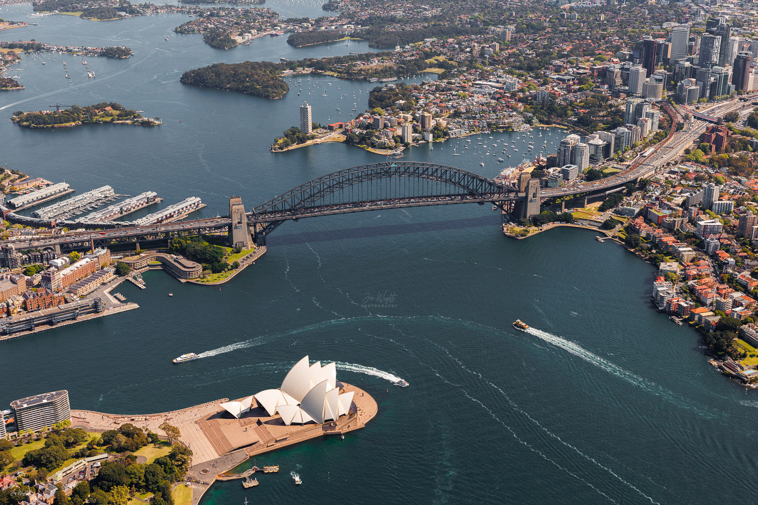 Sydney Harbour Aerial I - Sydney, NSW Australia