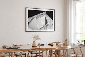 Sydney Opera House Aerial BW - Sydney, NSW Australia