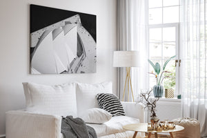 Sydney Opera House Aerial BW - Sydney, NSW Australia