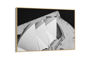 Sydney Opera House Aerial BW - Sydney, NSW Australia