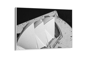 Sydney Opera House Aerial BW - Sydney, NSW Australia