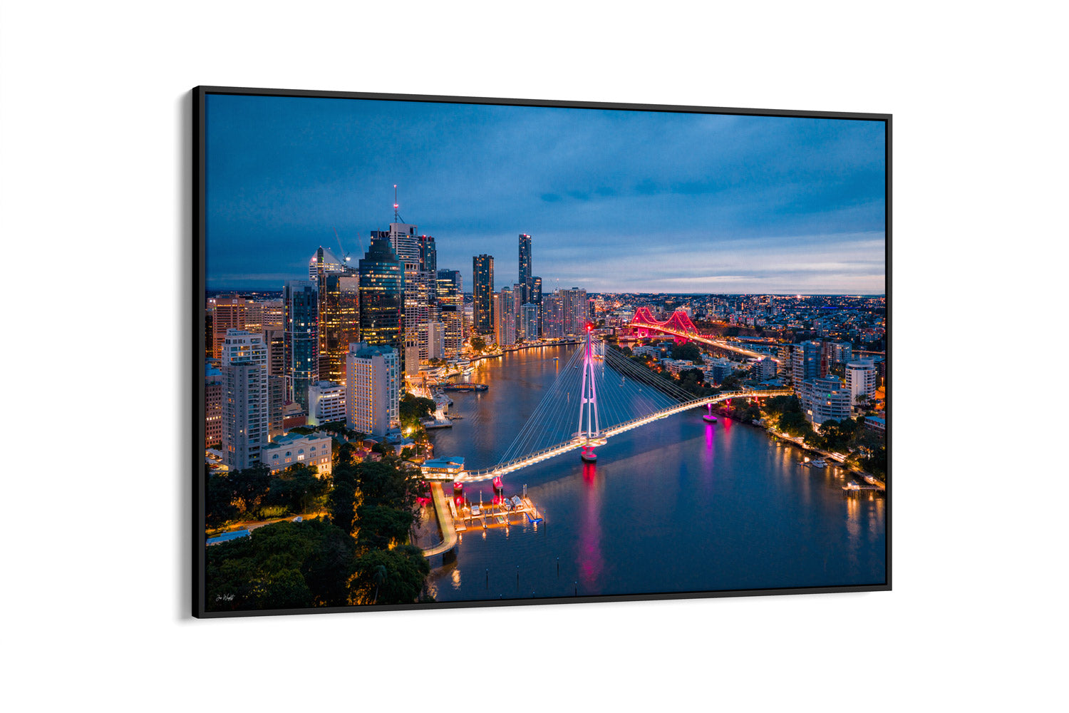 Brisbane Paintings Canvas Art