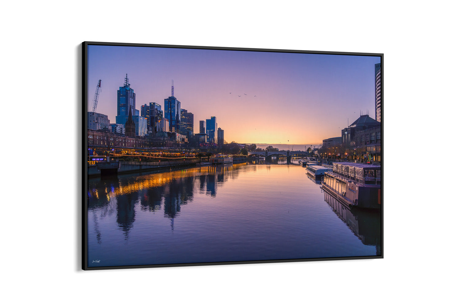 Dawn On The Yarra - Melbourne, Victoria