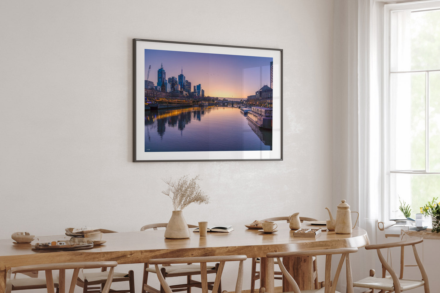 Dawn On The Yarra - Melbourne, Victoria