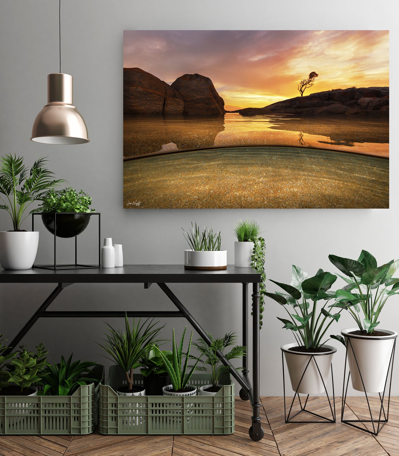 Split sunrise photography fine art photography