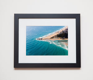 Classic black frame with black mat