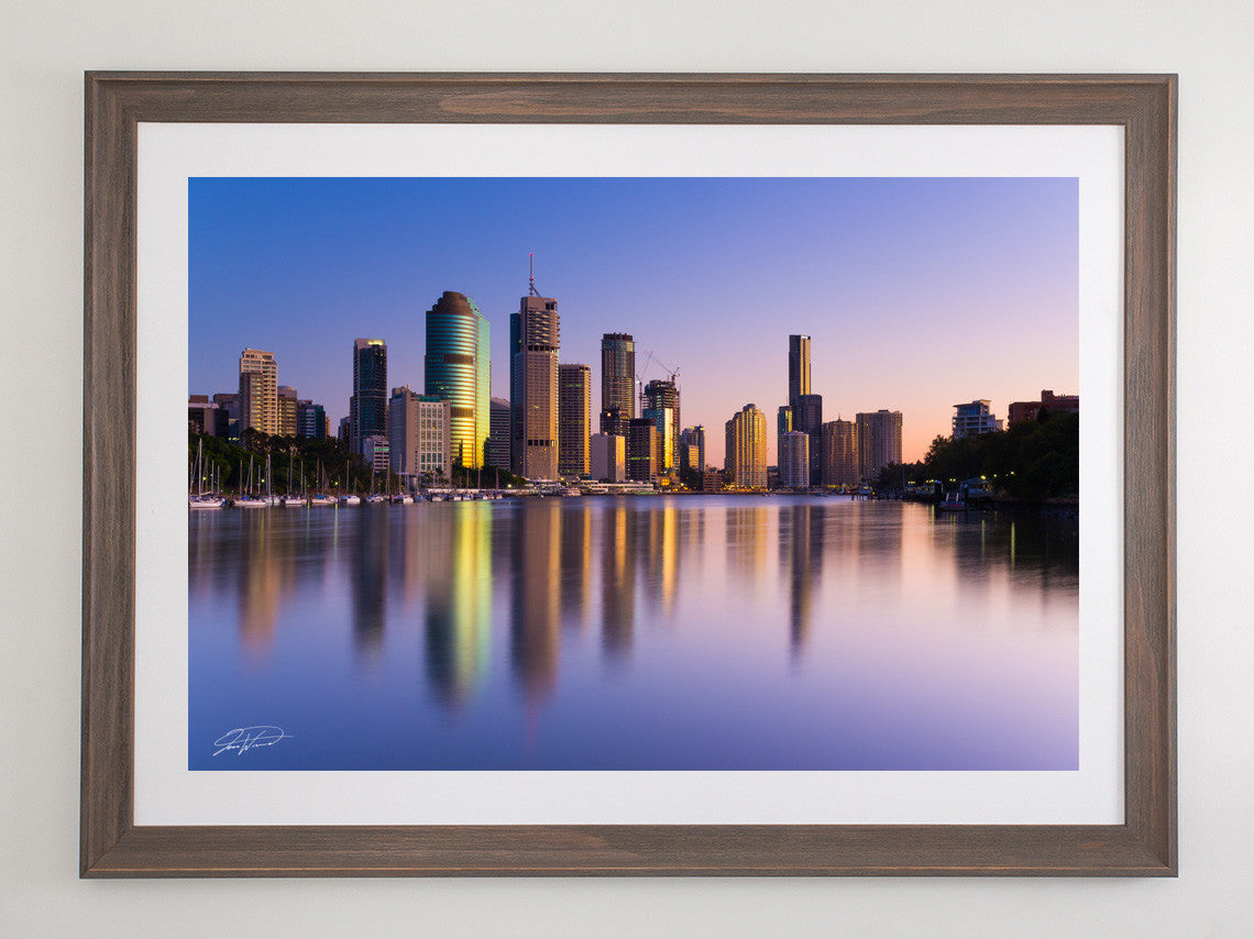 Brisbane City dawn - QLD, Australia