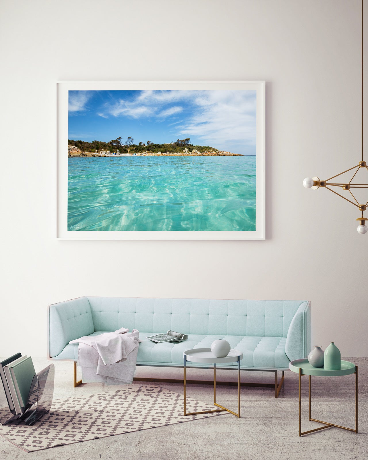 Turquoise Beach Print