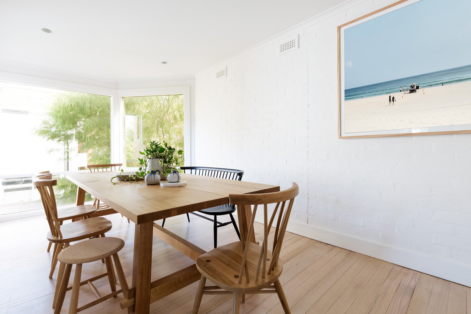 Surf Patrol Oak Frame 