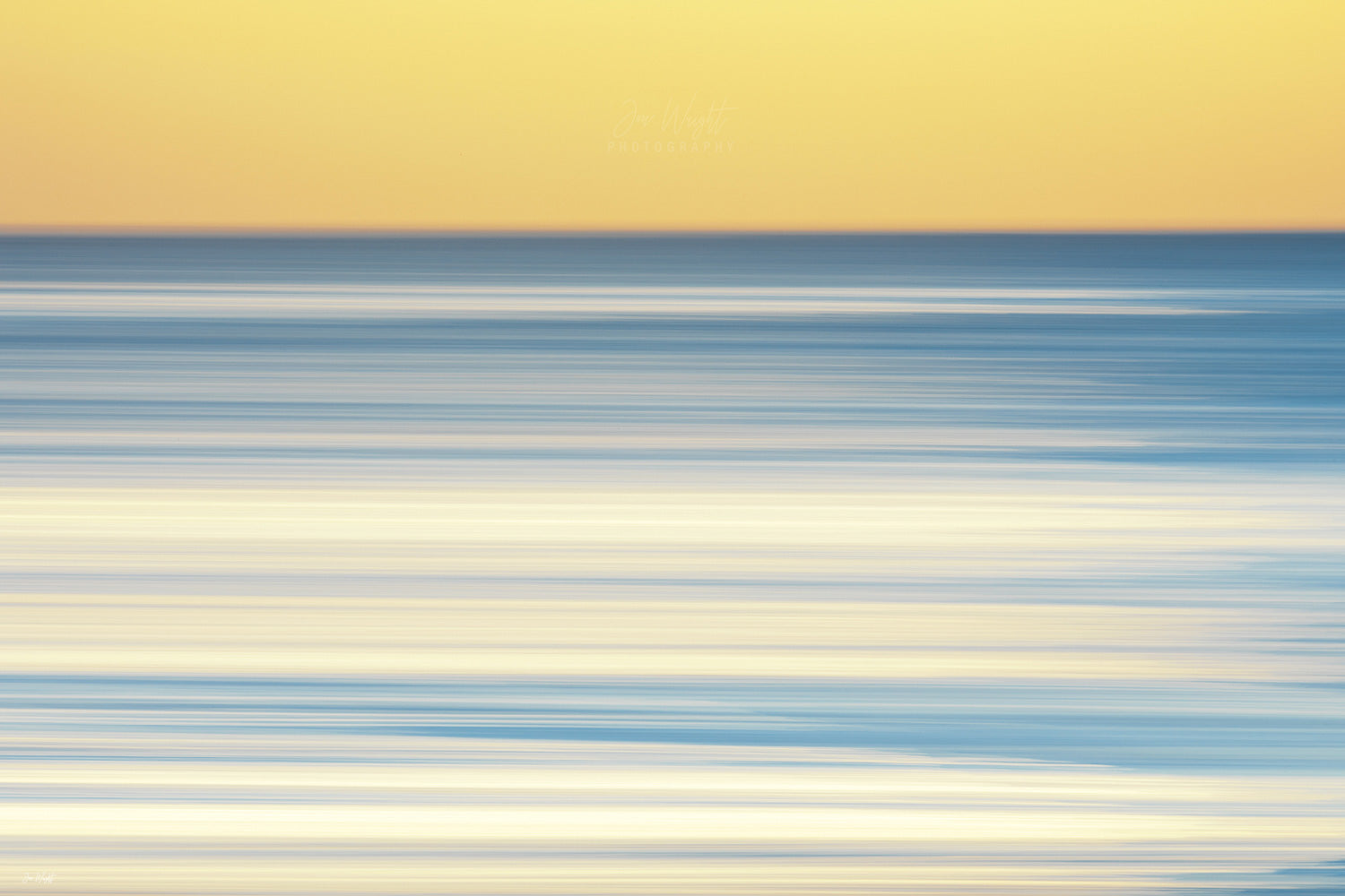 Blue Yellow fine art abstract photography